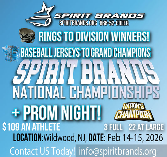 Spirit Brands Nationals Feb 14-15, 2026  Wildwood, NJ
