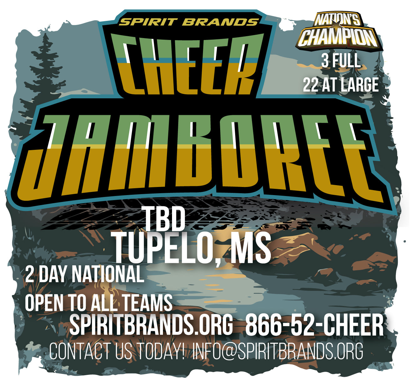 Cheer Jamboree Nationals April 17-18, 2027