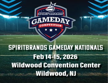 Gameday Competitions National Event Feb 13-14, 2027 wildwood nj - SPIRIT BRANDS