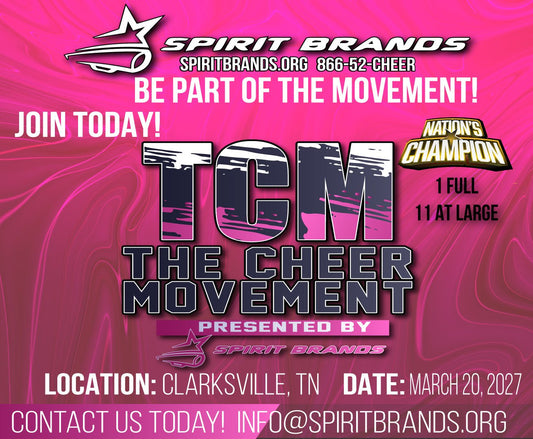 The Cheer Movement - March 21, 2027 Hopkinsville, KY - SPIRIT BRANDS
