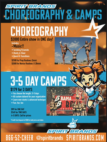 Camps & Clinics & Choreography