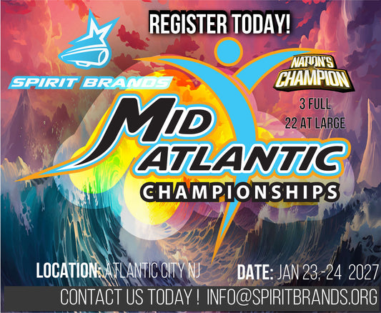 Mid Atlantic Championships Jan 23-24, 2027 Atlantic City