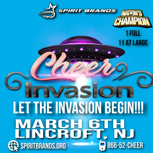 The Cheer Invasion March 6, 2027 - Lincroft, NJ