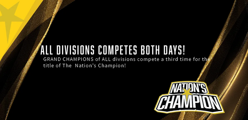 All Divisions Compete Both Days