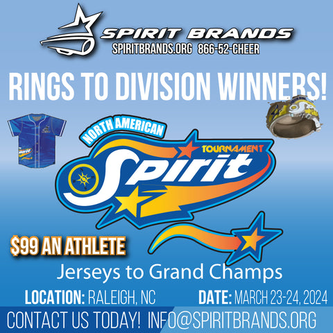 North American Spirit Tournament LIVE March 23-24,2024 - Raleigh, NC