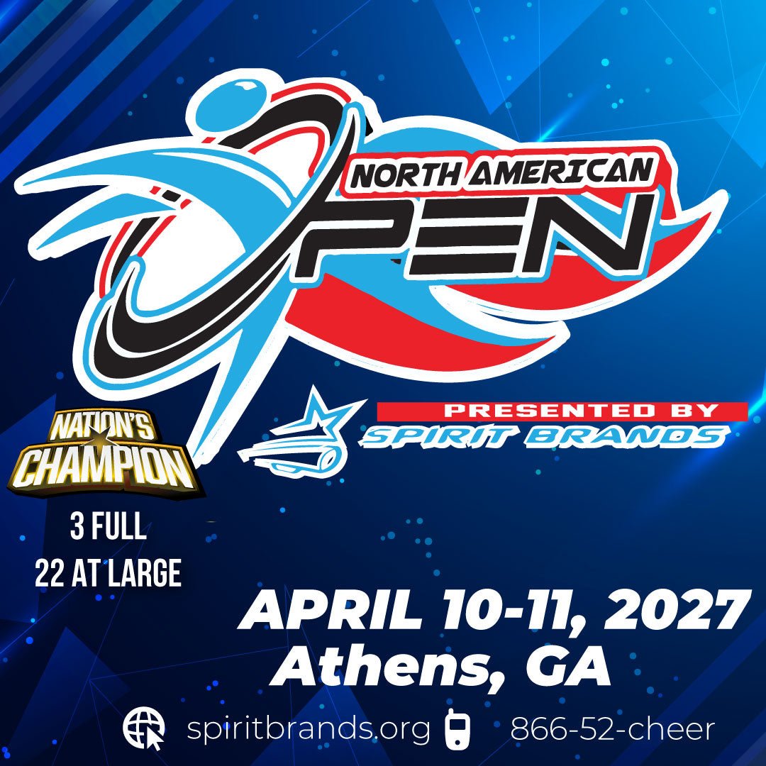 North American Open April 10-11, 2027 Athens GA - SPIRIT BRANDS