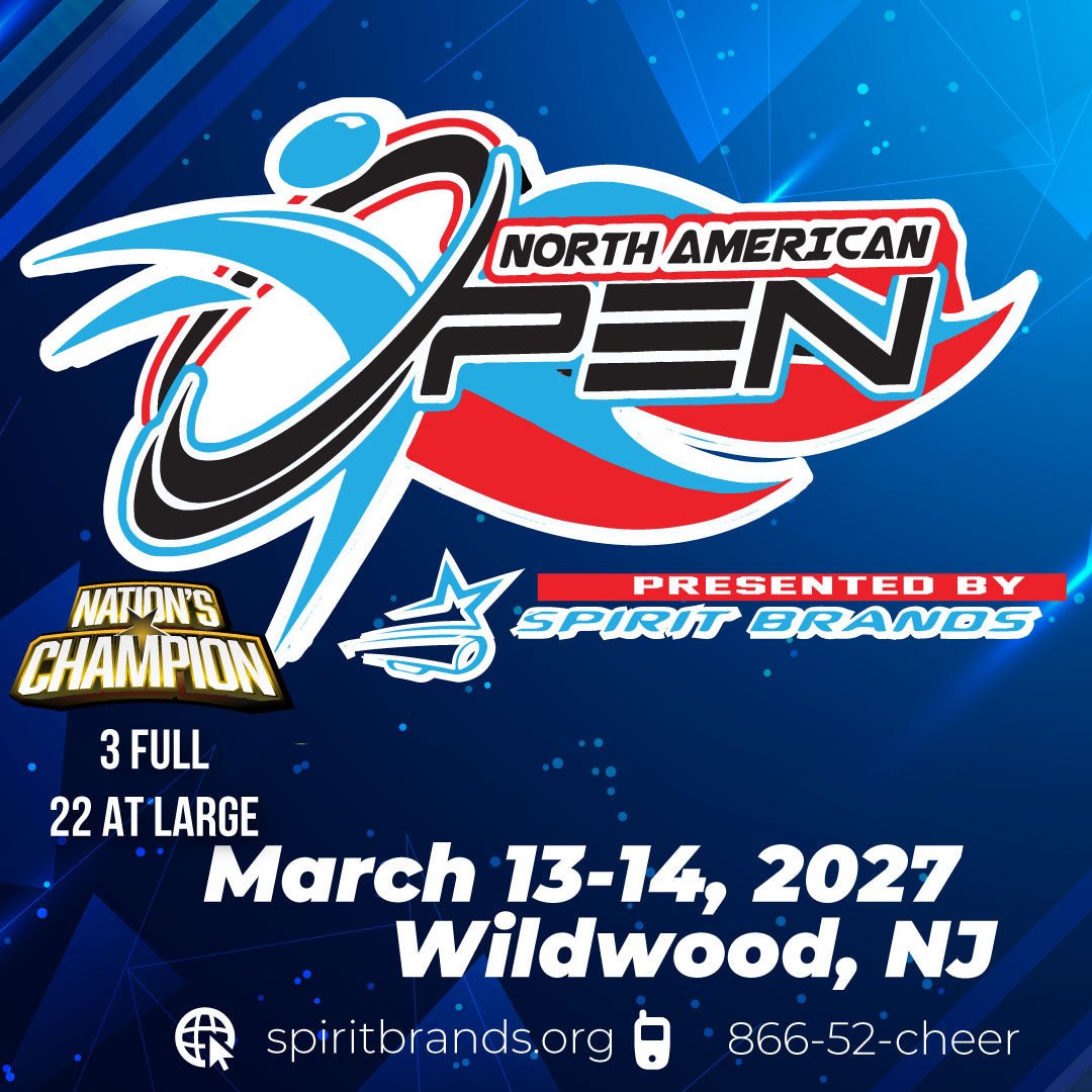 North American Open Mch 13-14, 2027 Wildwood, NJ - SPIRIT BRANDS