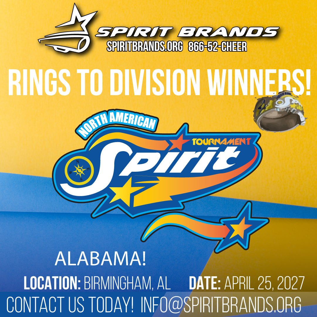 North American Spirit Tournament LIVE April 25, 2027- Birmingham, Alabama - SPIRIT BRANDS