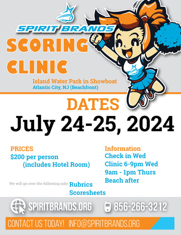 Coaches - Scoring Clinic July 24-25,2024