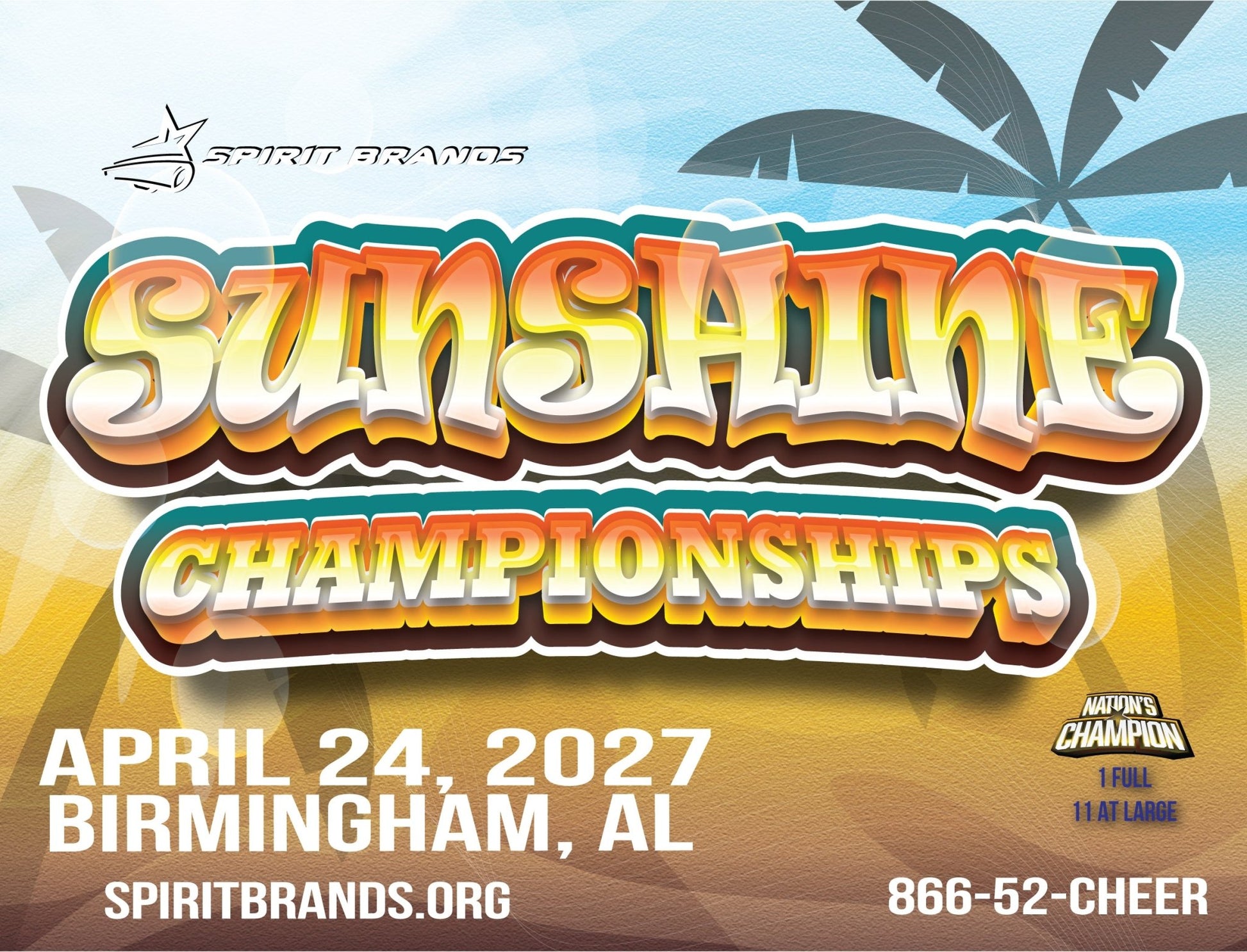Sunshine Festival April 24, 2027 - SPIRIT BRANDS