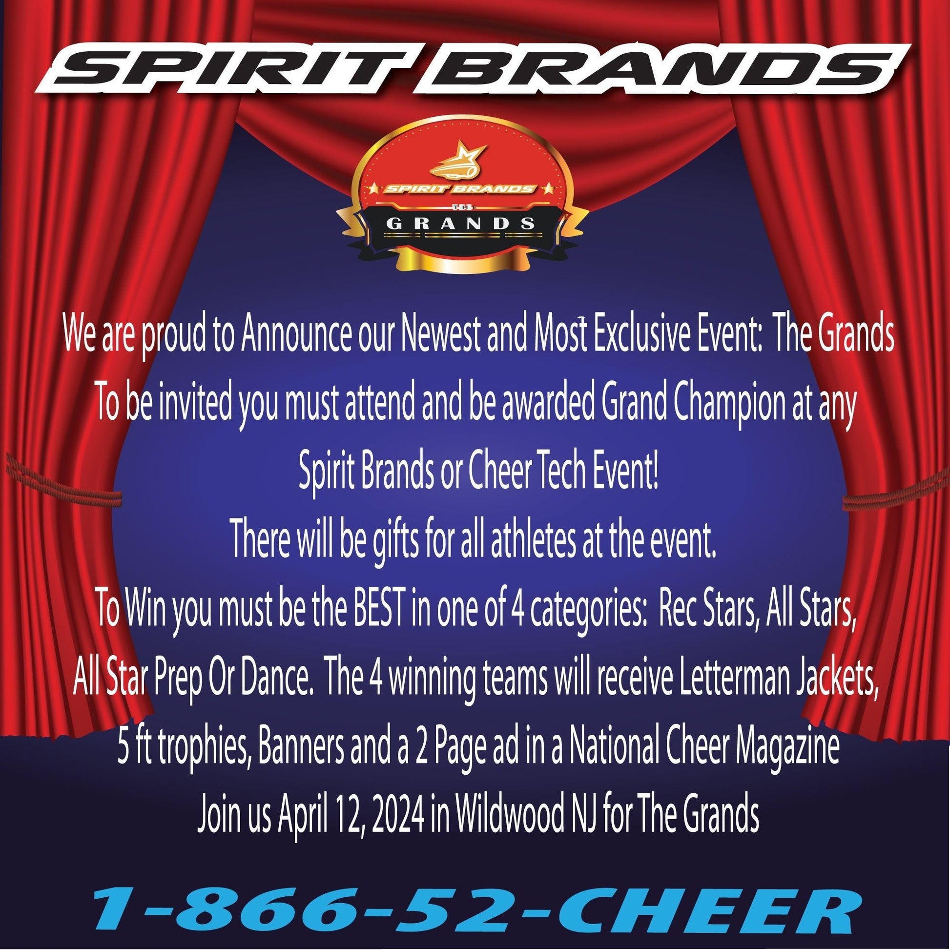 The GRANDS April 24, 2027 Birmingham, AL - SPIRIT BRANDS