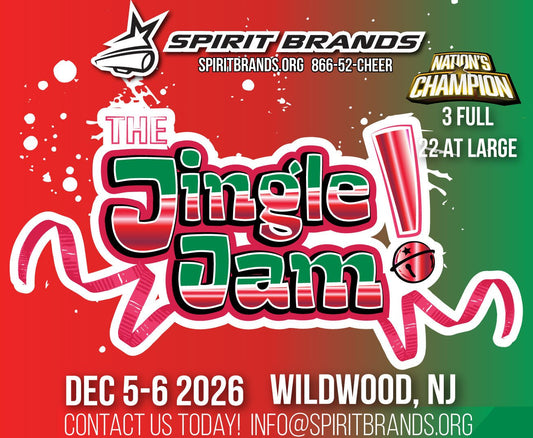 The Jingle Jam Nationals Dec 5-6, 2026 Wildwood, NJ - SPIRIT BRANDS