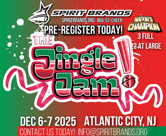 The Jingle Jam Nationals Dec 5-6, 2026 Wildwood, NJ - SPIRIT BRANDS
